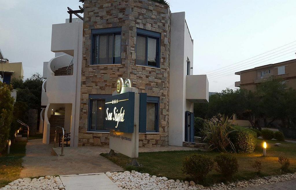 Sea Sight Boutique Hotel Pórto Ráfti Eksteriør billede